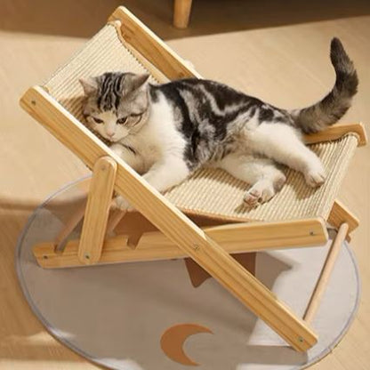 Lit pour Chat - AdjustaNest™ - Sisal