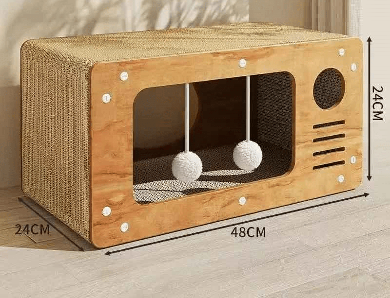 niche pour chat multifonction simple une entree sans repose tete