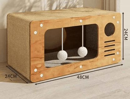 niche pour chat multifonction simple une entree sans repose tete